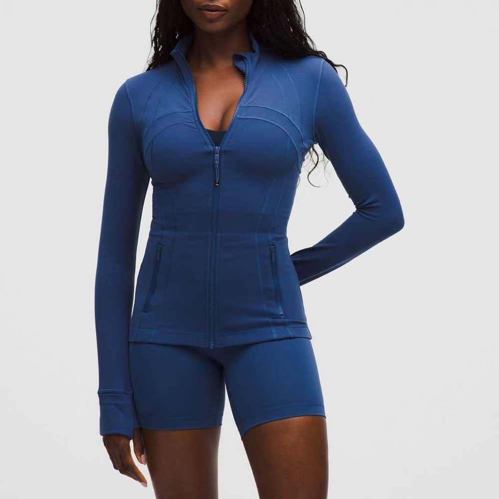 Blue Twill Define Jacket *Nulu Lululemon - Picture 7 of 8